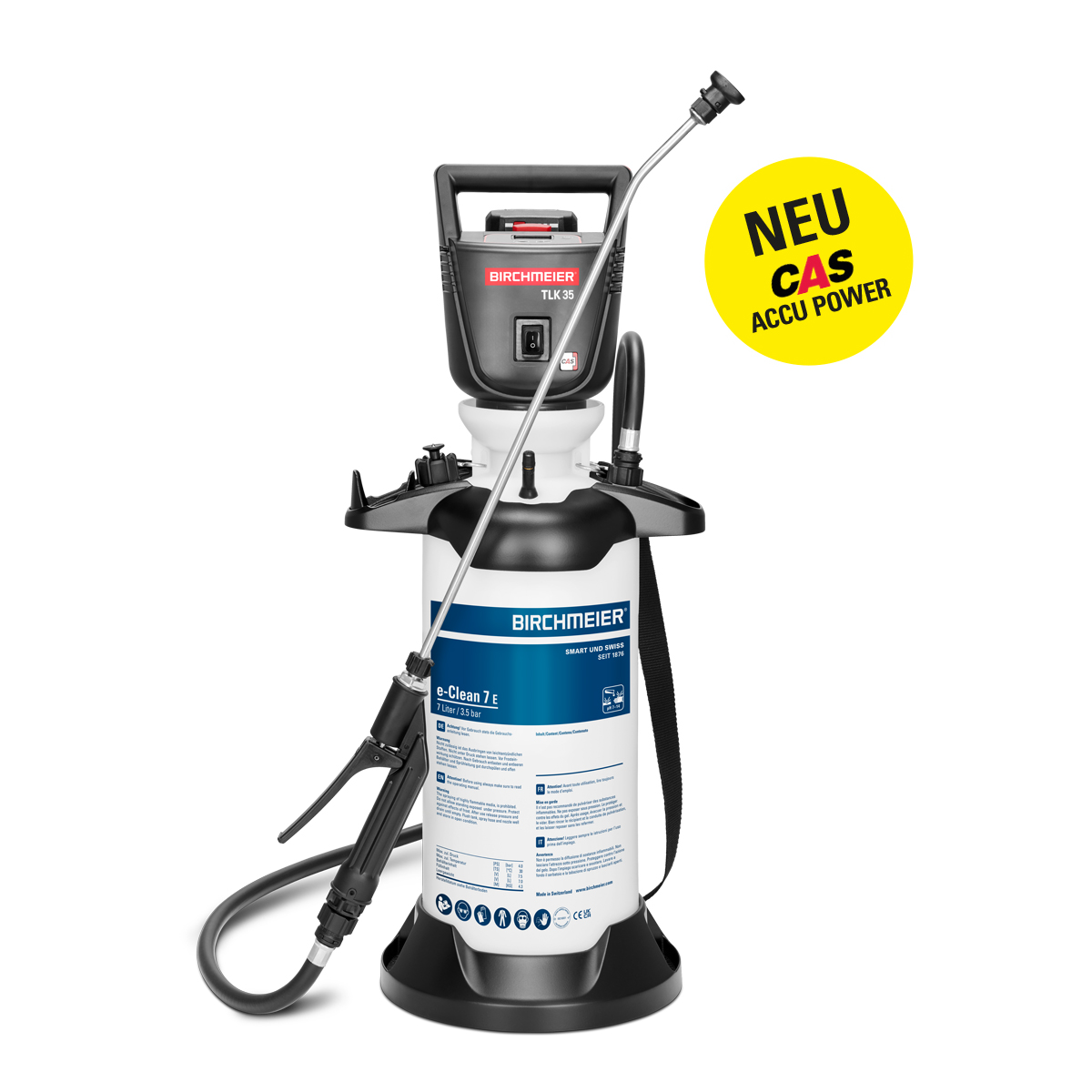 e-Clean 7 E (CAS w tym akumulator i ładowarka)